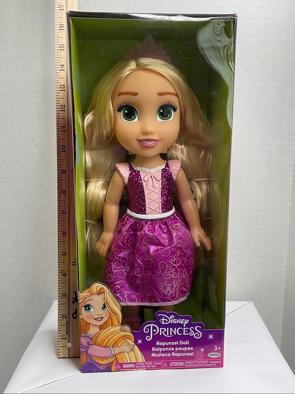 Disney Princess Rapunzel Glitter Pink & Purple Princess Doll (61)